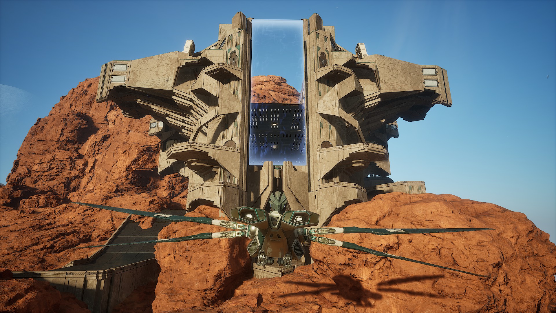 Broadwing Bastion shielded central bay