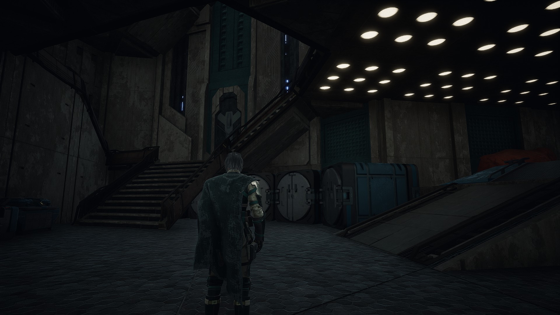Clifftop Claymore interior staging area