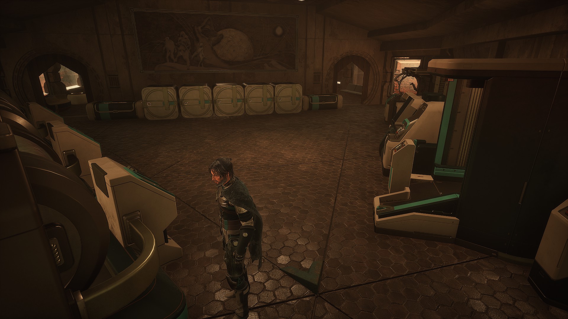 Storage and utility zone inside the Anvil Hub